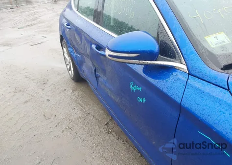 2022 Genesis G70 2.0T Awd из США, поврежденный, VIN KMTG34TA3NU098301